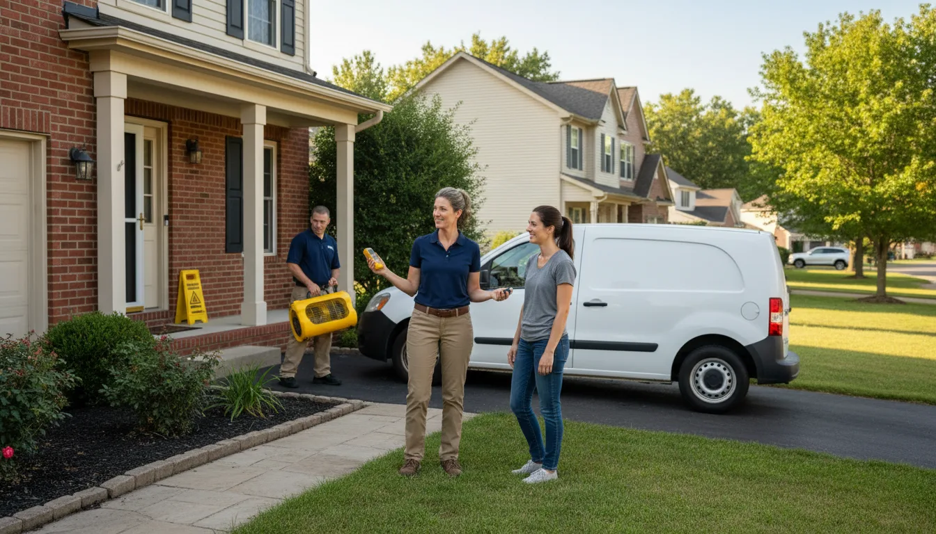Water restoration image for Flood Water Cleanup, Removal And Restoration Services in Malvern, OH